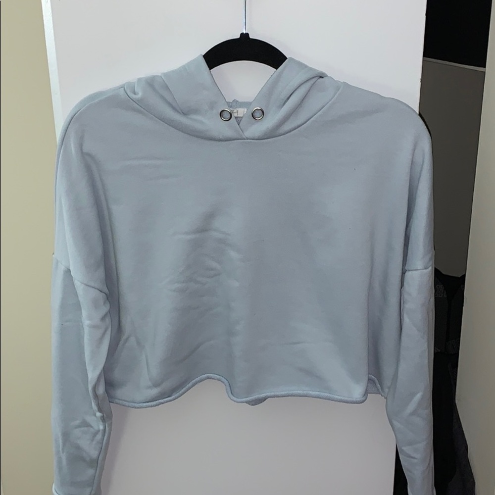 Cropped hoodie